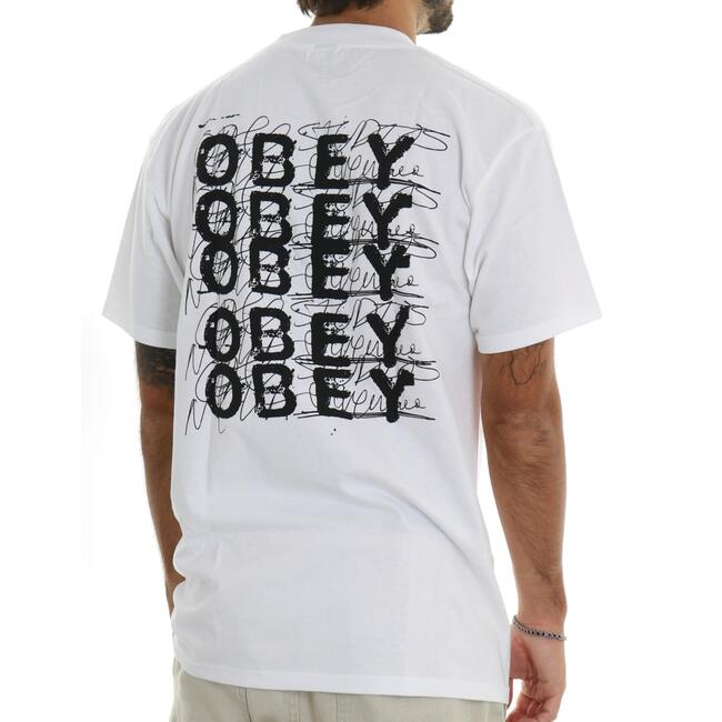 T-SHIRT SCRIBBLE OBEY - Mad Fashion | img vers.650x/